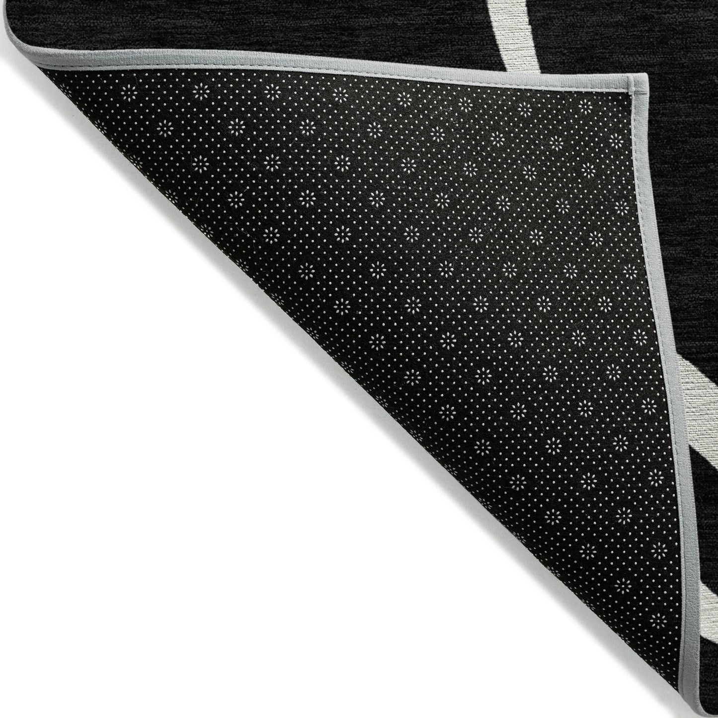 Tapis Chantille moderne abstrait lavable en machine pour intérieur/extérieur