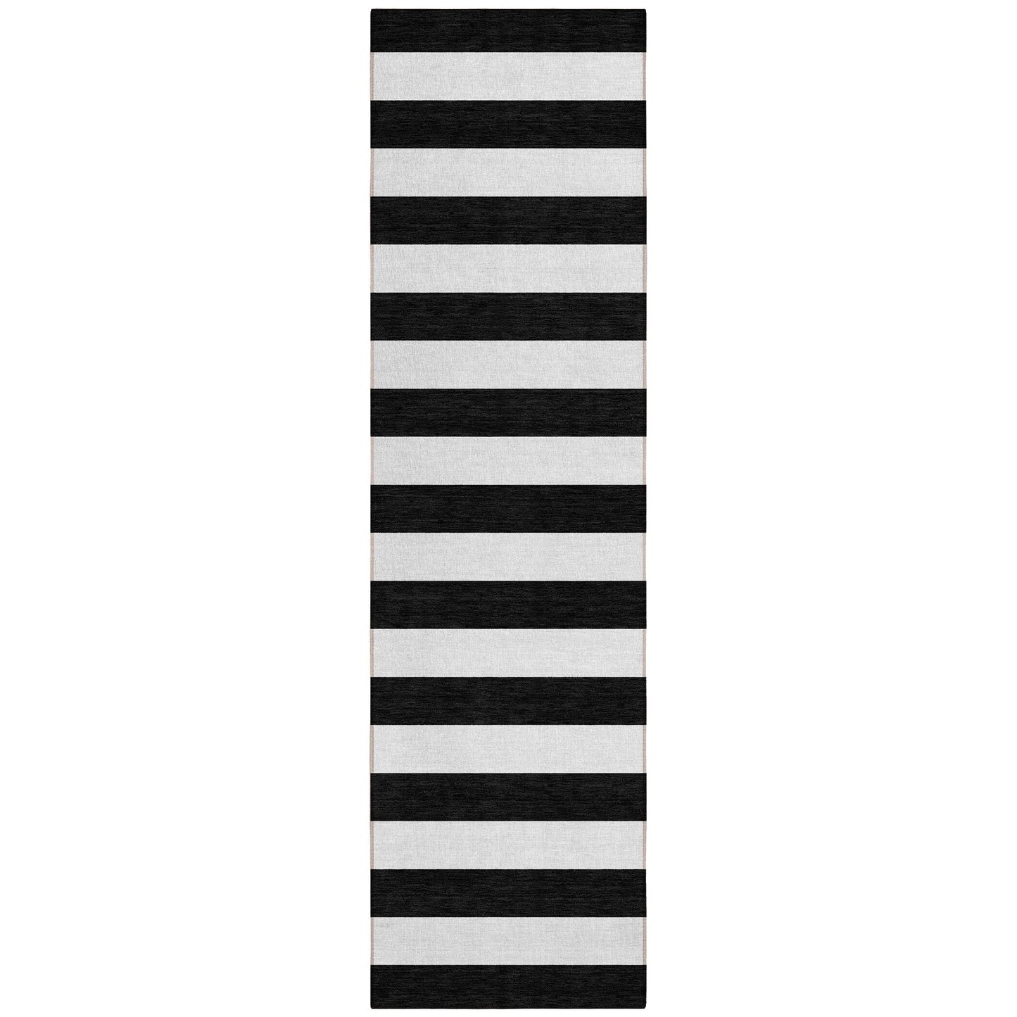 Tapis Chantille à rayures cabana lavable en machine pour intérieur/extérieur