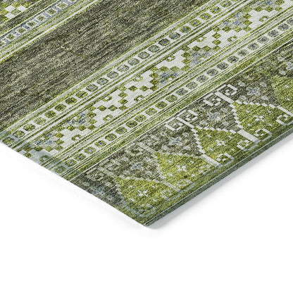Tapis Chantille tribal bohème lavable en machine pour intérieur/extérieur