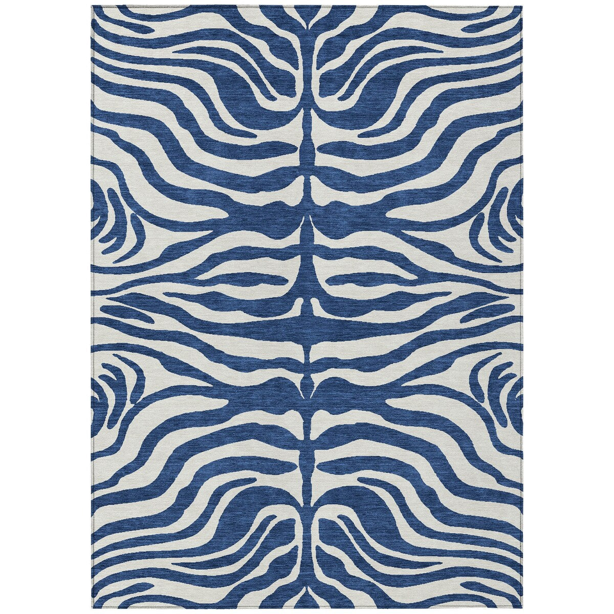 Tapis Chantille moderne à motif animal, lavable en machine, pour intérieur et extérieur