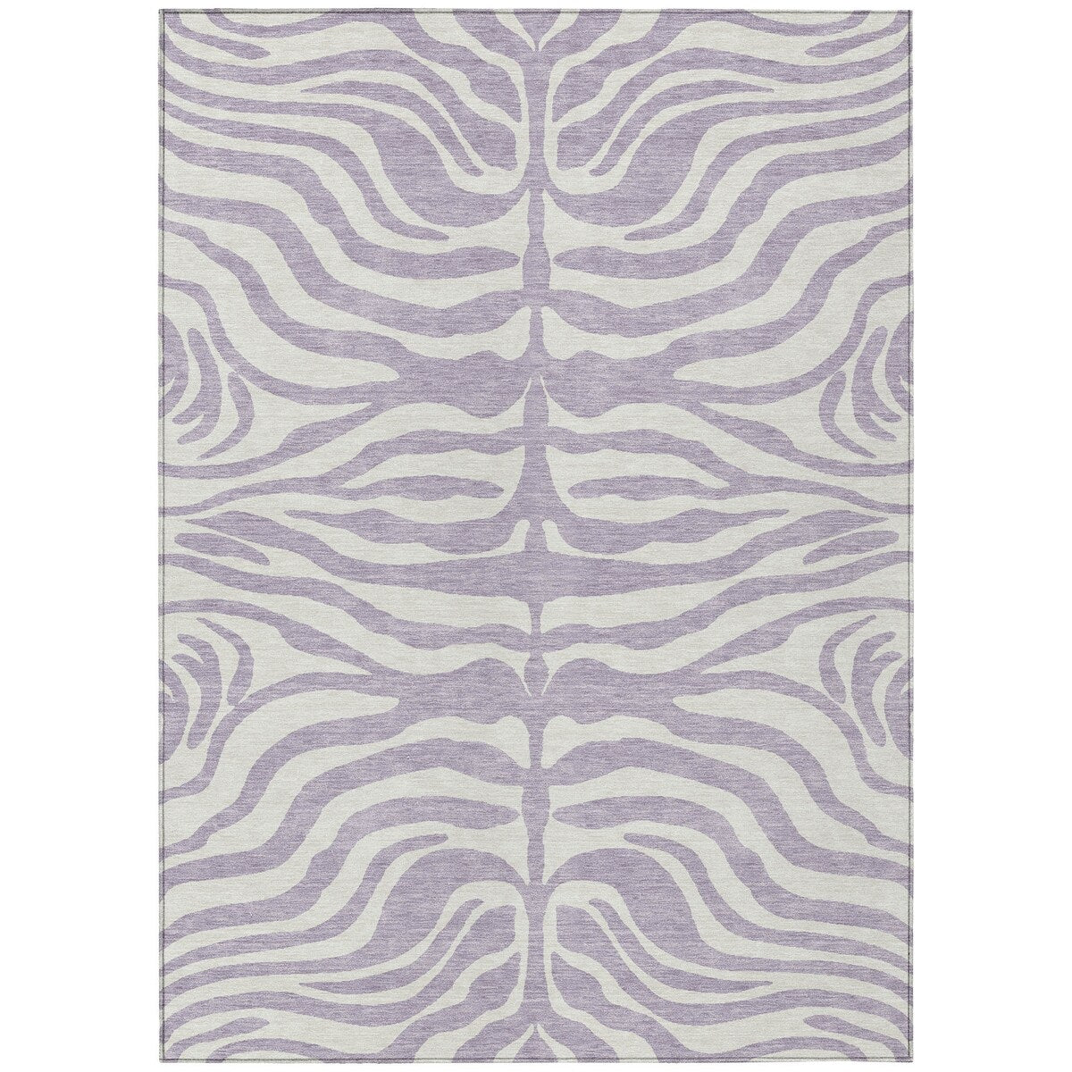 Tapis Chantille moderne à motif animal, lavable en machine, pour intérieur et extérieur