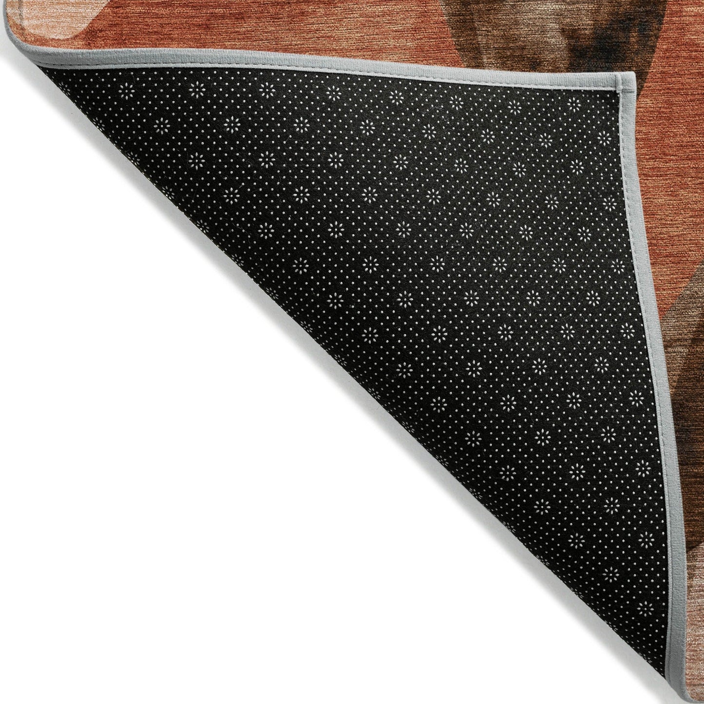 Tapis Chantille moderne lavable en machine pour intérieur/extérieur