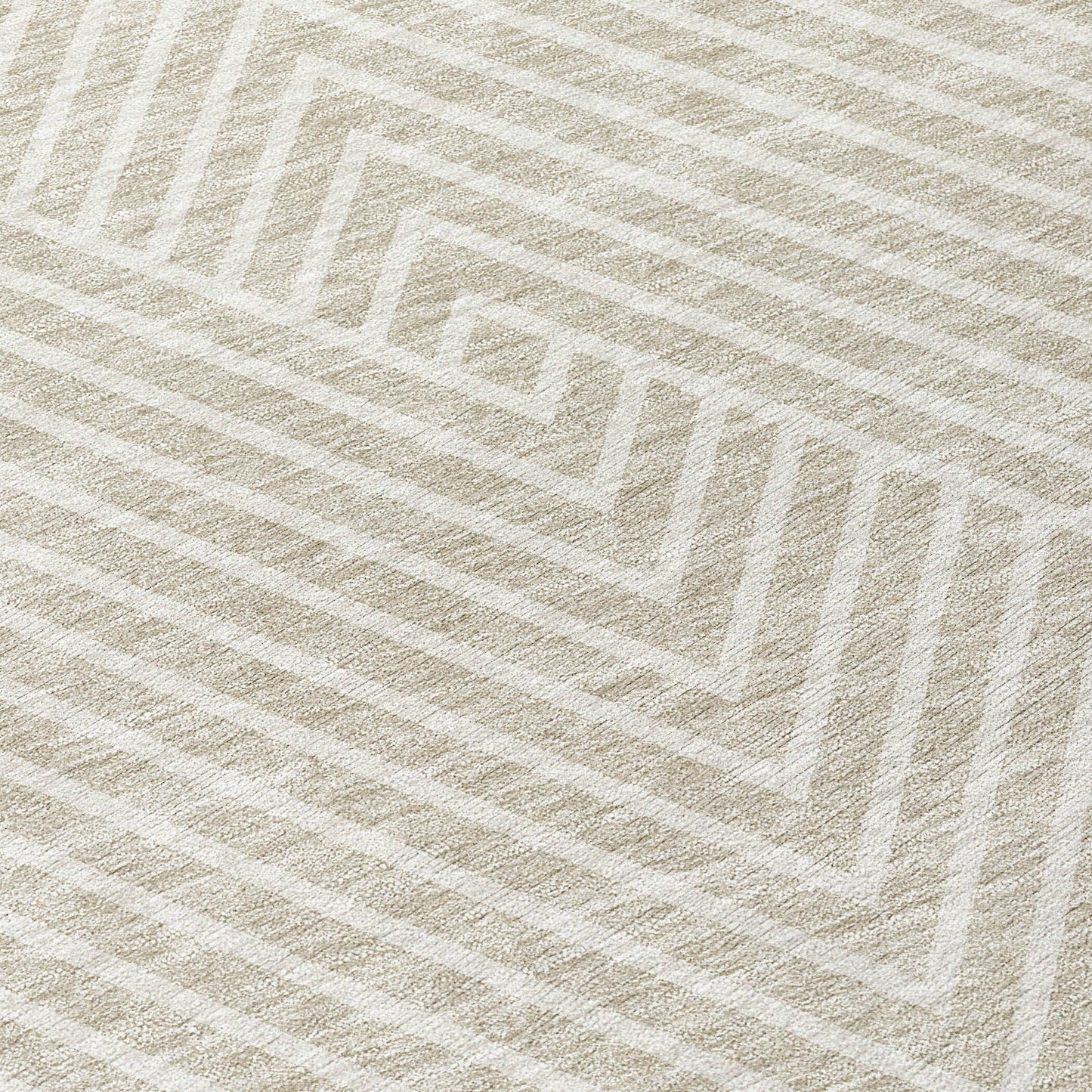 Tapis Chantille géométrique moderne lavable en machine pour intérieur/extérieur