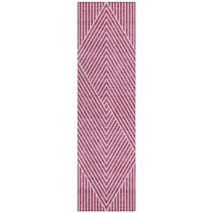 Tapis Chantille géométrique moderne lavable en machine pour intérieur/extérieur