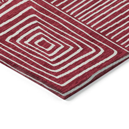 Tapis moderne en mosaïque Chantille lavable en machine pour intérieur/extérieur