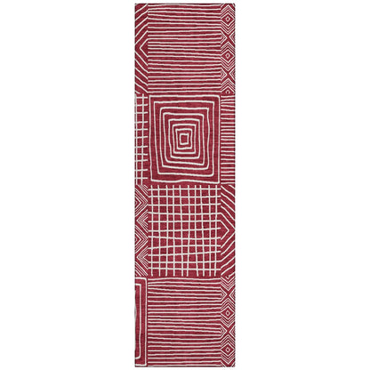 Tapis moderne en mosaïque Chantille lavable en machine pour intérieur/extérieur