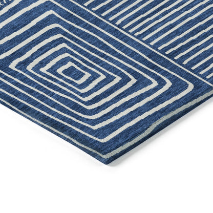 Tapis moderne en mosaïque Chantille lavable en machine pour intérieur/extérieur