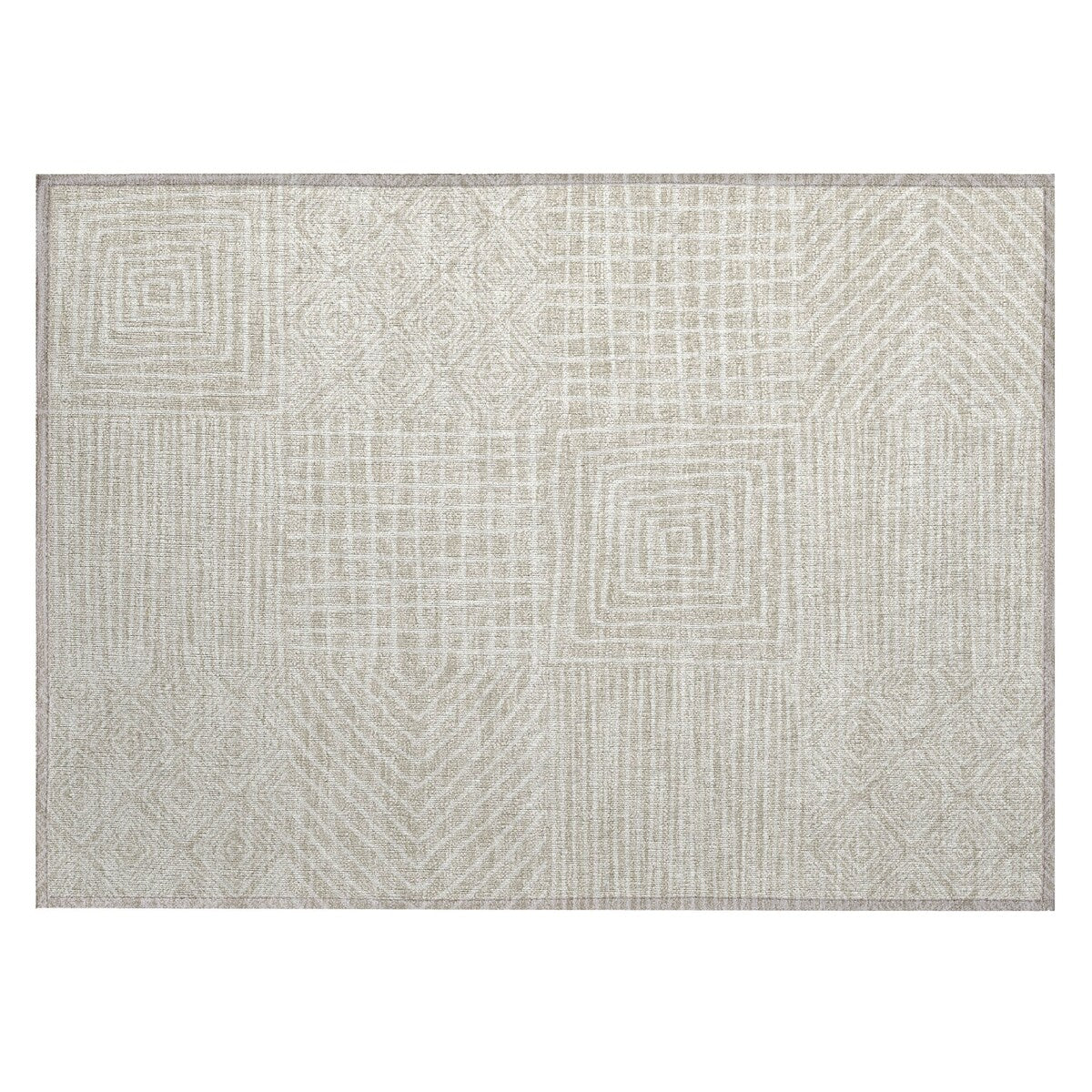 Tapis moderne en mosaïque Chantille lavable en machine pour intérieur/extérieur