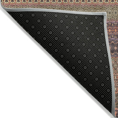 Tapis Chantille à rayures marocaines lavable en machine pour intérieur/extérieur
