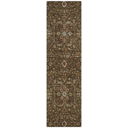 Tapis persan traditionnel en chantille lavable en machine pour intérieur/extérieur