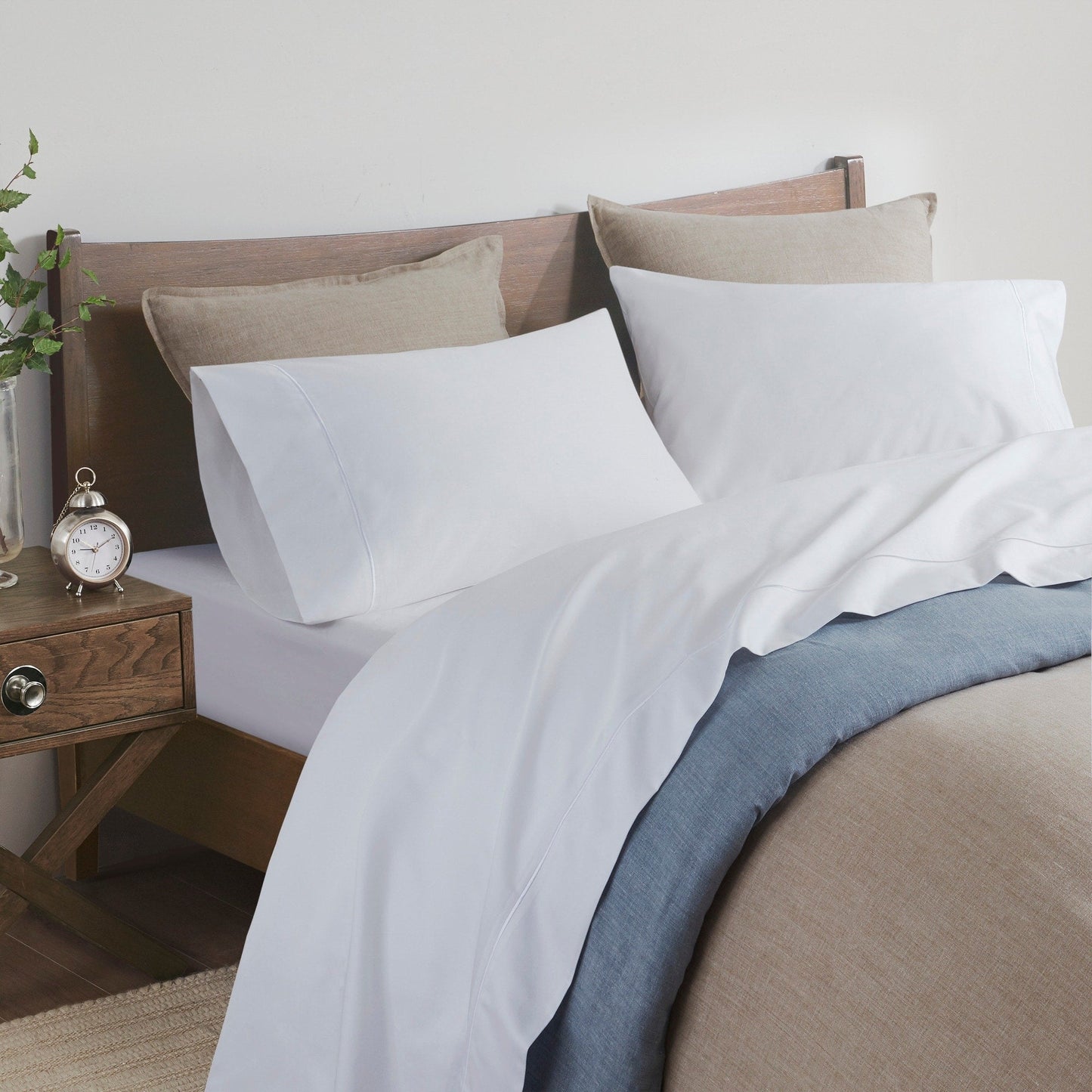 Ensemble de draps en coton Pima 600 fils Madison Park