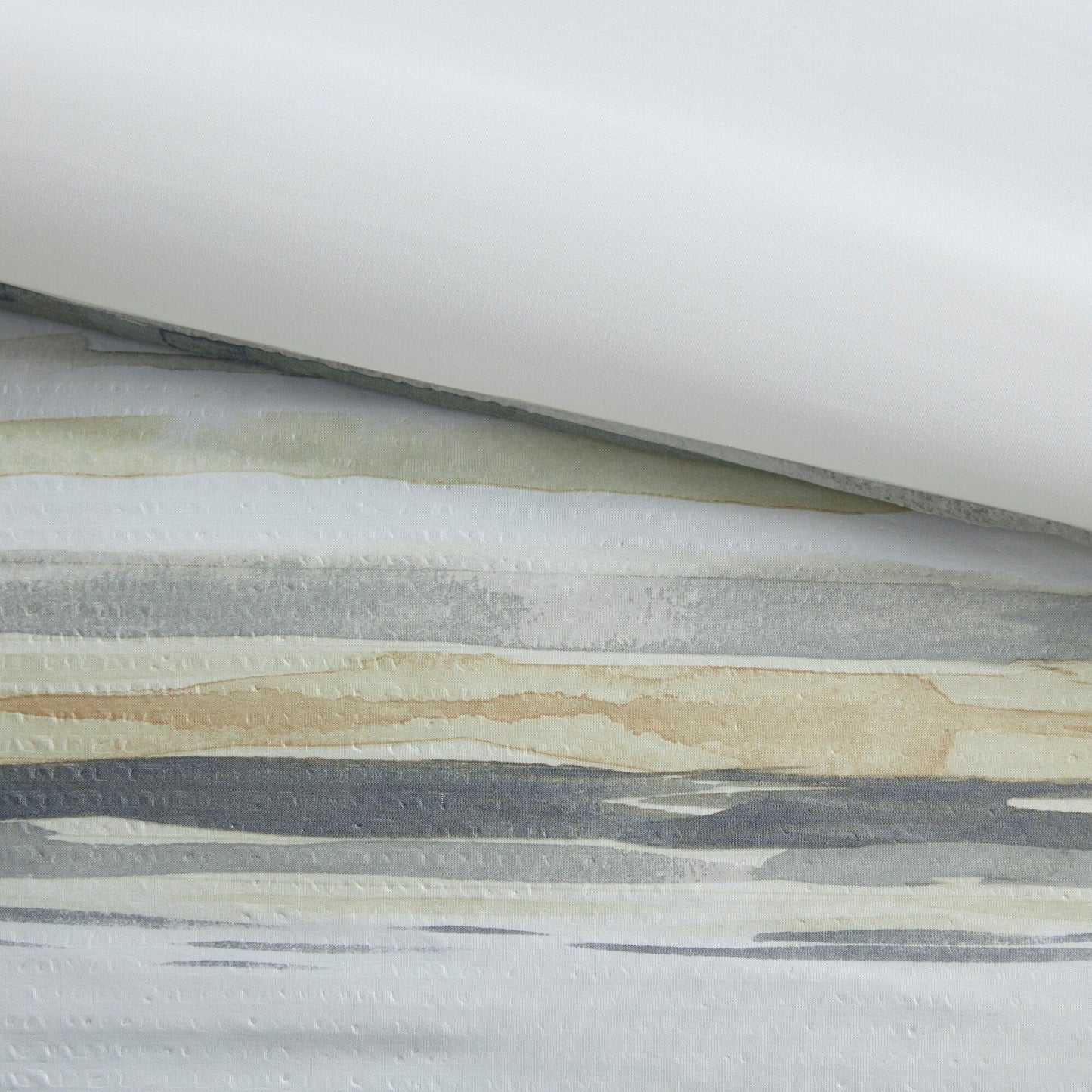 Collection de couettes et de courtepointes imprimées en seersucker 8 pièces Madison Park Anchorage