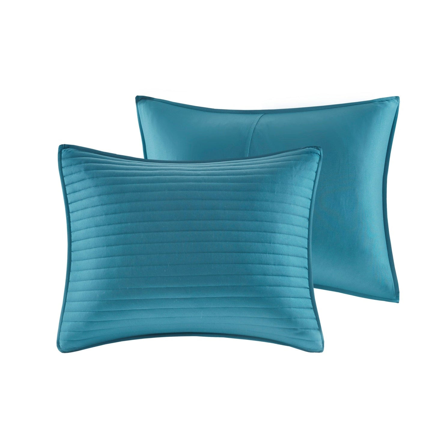 Collection de couettes et de courtepointes imprimées en seersucker 8 pièces Madison Park Anchorage