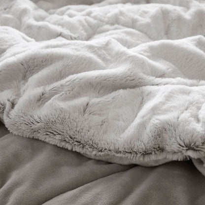 Ensemble de couette en fourrure longue imprimée Madison Park Margot