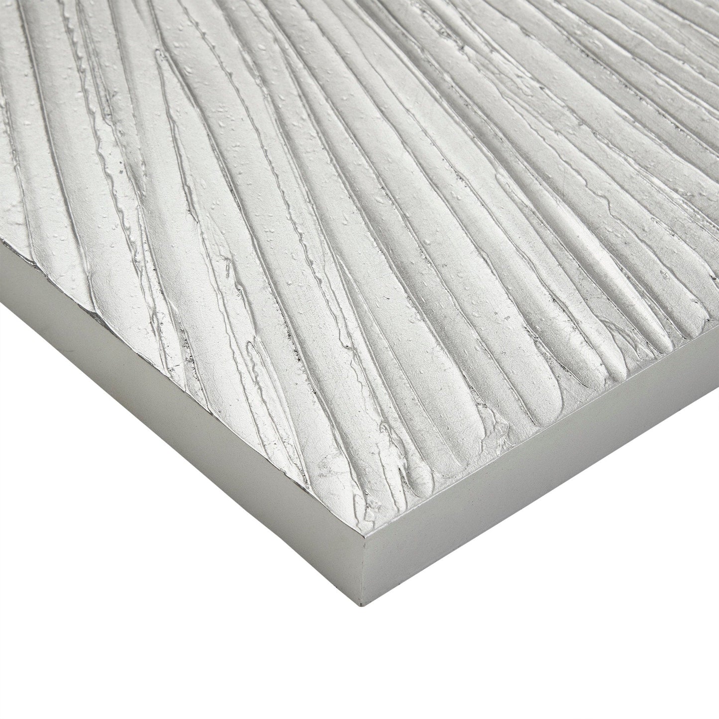 Ensemble de 3 triptyques peints à la main Madison Park Signature Sunburst en résine 3D