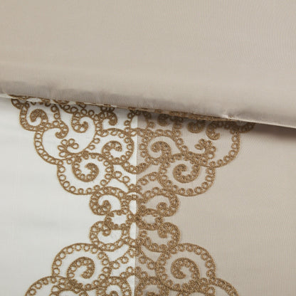 Ensemble de couette en microfibre brodée 8 pièces Madison Park Vera