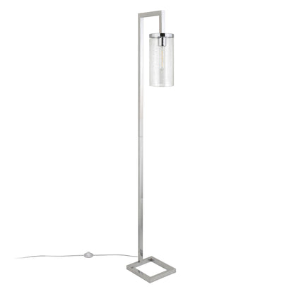 Lampadaire Malva de 67,75 cm de haut avec abat-jour en verre - 11 cm de large