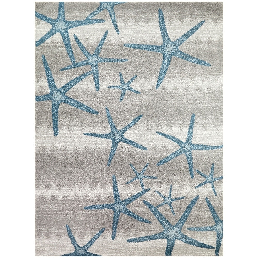 Tapis Martin Coastal Starfish Stripe