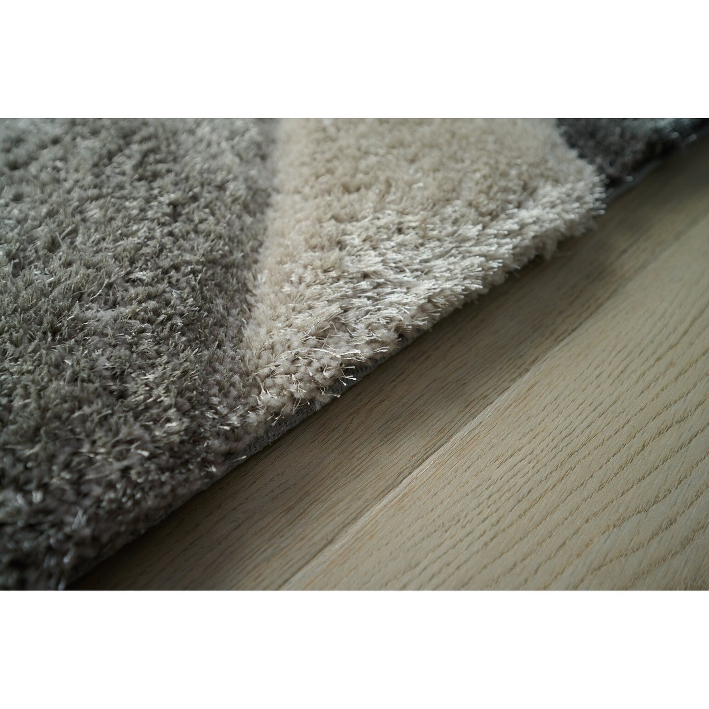 Tapis Mateos Shag à motif abstrait