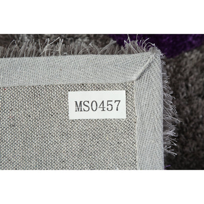 Tapis Mateos Shag à motif abstrait