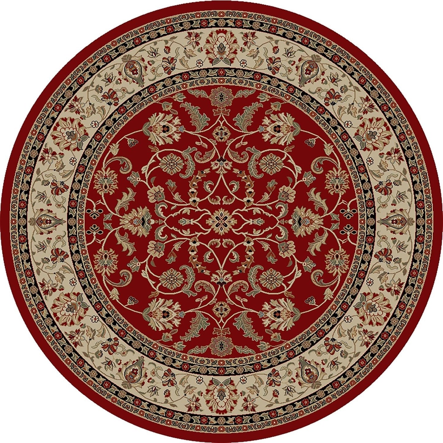 Tapis de sol Keshan classique oriental Mayberry Hometown