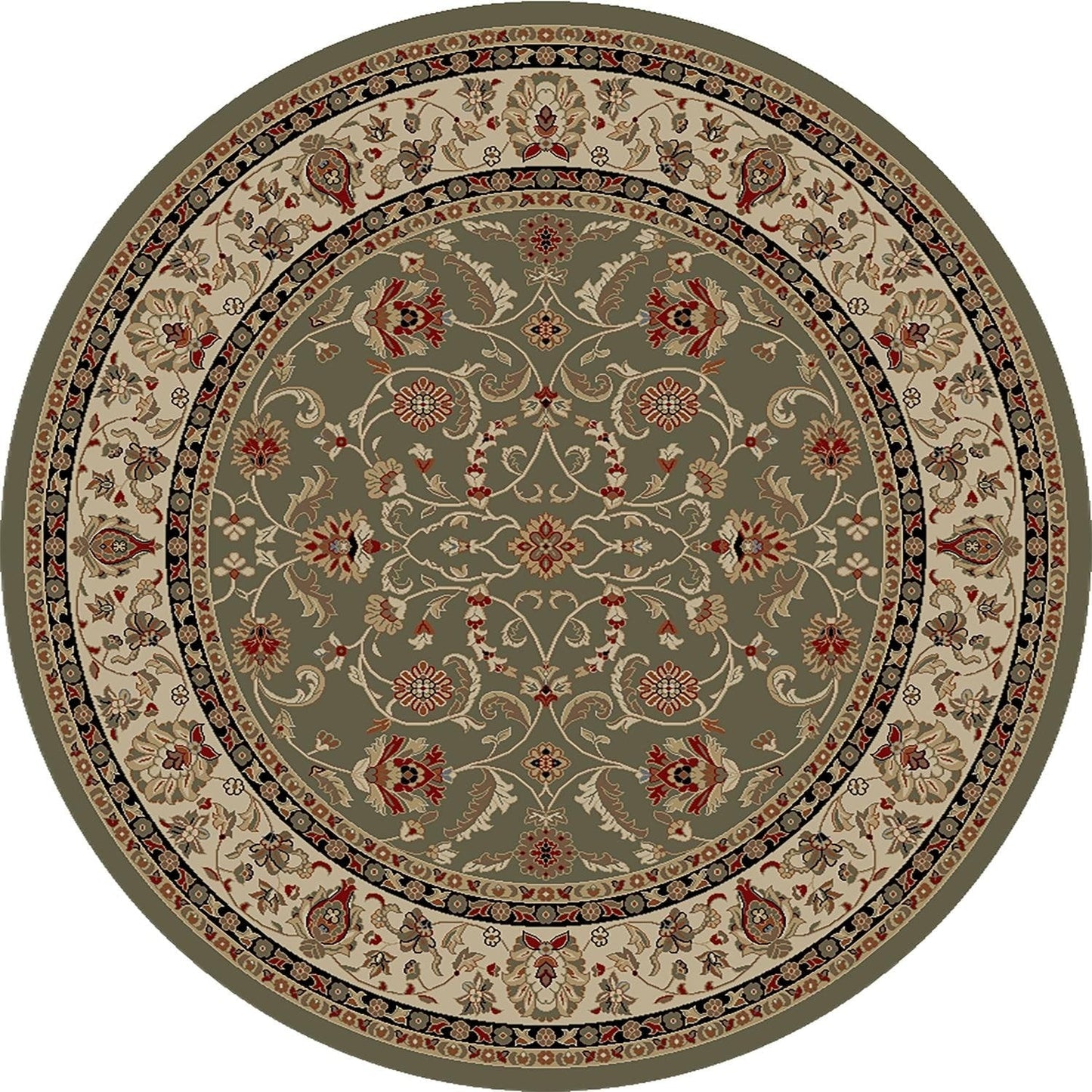 Tapis de sol Keshan classique oriental Mayberry Hometown