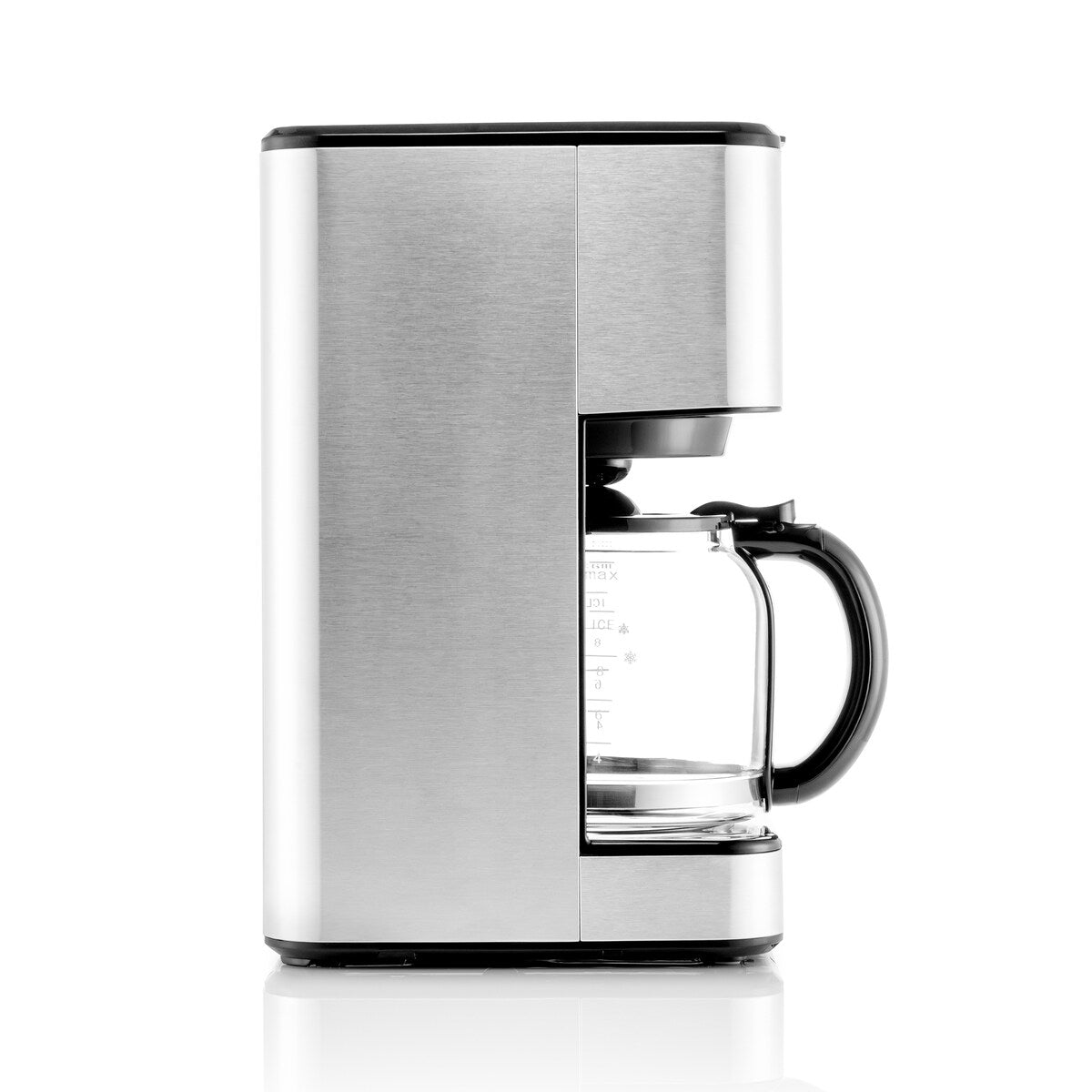 Cafetière à filtre Melitta Aroma Tocco Plus 12 tasses, chaude et glacée, avec carafe en verre et écran tactile