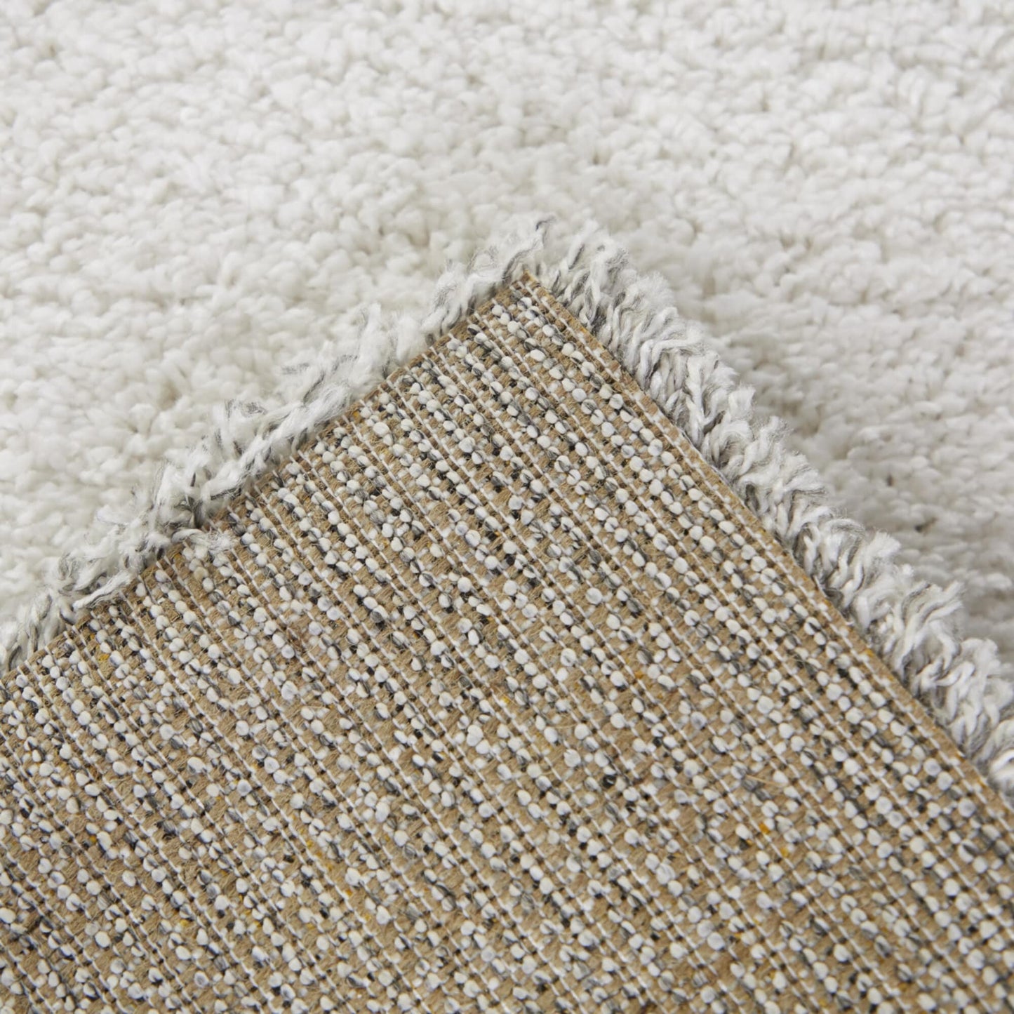 Tapis à poils longs Merrill style moderne du milieu du siècle, color block