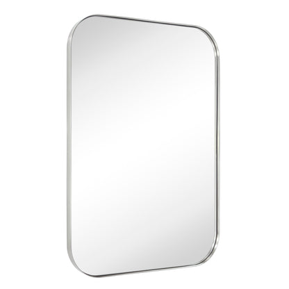 TEHOME Mid-Century Modern Chic Metal Rounded Wall Mirrors