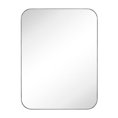 TEHOME Mid-Century Modern Chic Metal Rounded Wall Mirrors