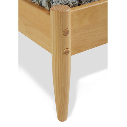 Lit à panneaux de style Mid-Century