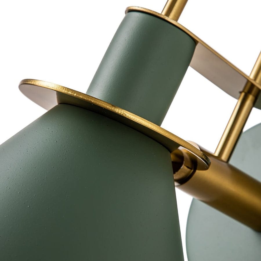 Applique murale conique moderne du milieu du siècle à une lumière - 18 cm (7 po)