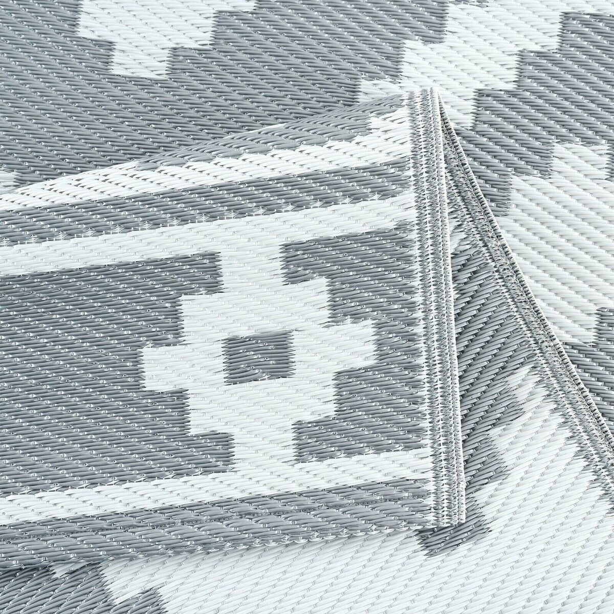 Tapis d'extérieur Milan Design 100 % écologique en plastique léger