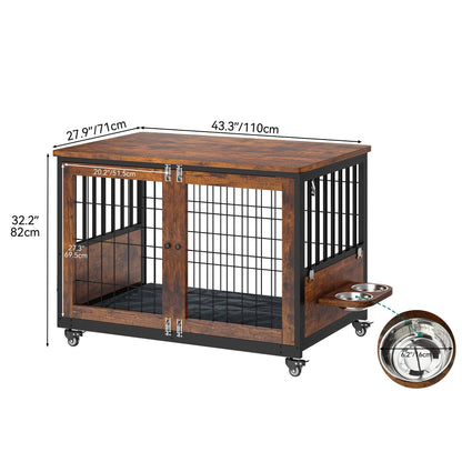Table d'appoint en forme de cage pour chien style mobilier Moasis