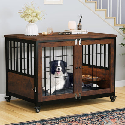 Table d'appoint en forme de cage pour chien style mobilier Moasis