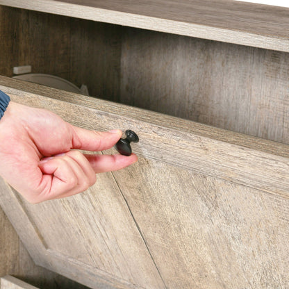 Meuble de rangement à chaussures Moasis avec 2 compartiments pour entrée ou couloir