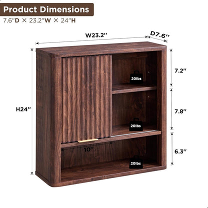 Armoire murale moderne pour salle de bain, armoire à pharmacie, organisateur de rangement mural