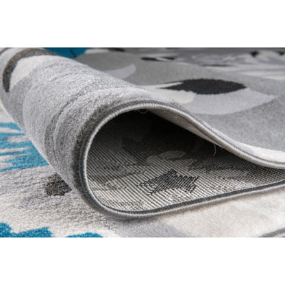 World Rug Gallery Modern Floral Design Area Rug