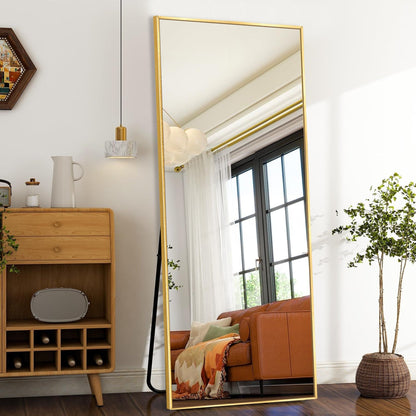 Miroir sur pied moderne pleine longueur