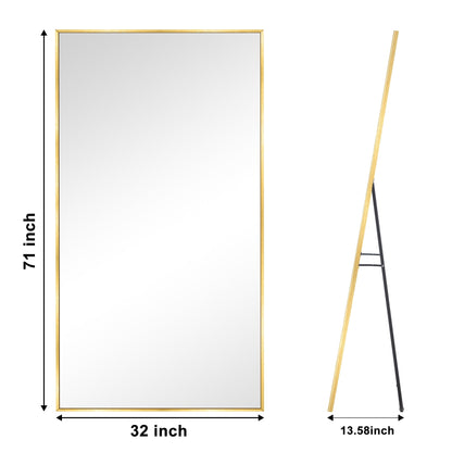 Miroir sur pied moderne pleine longueur