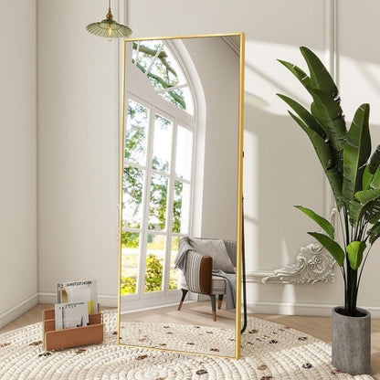 Miroir sur pied moderne pleine longueur