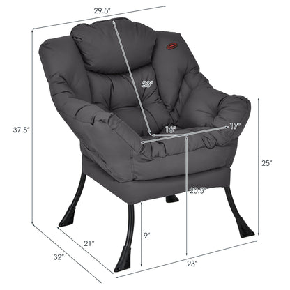 Fauteuil relax moderne, fauteuil d'appoint, canapé une place