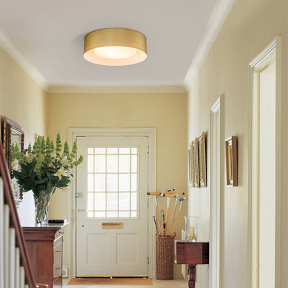 Plafonnier encastré moderne et minimaliste à 2/3/5 lumières avec abat-jour en métal et diffuseur cylindrique