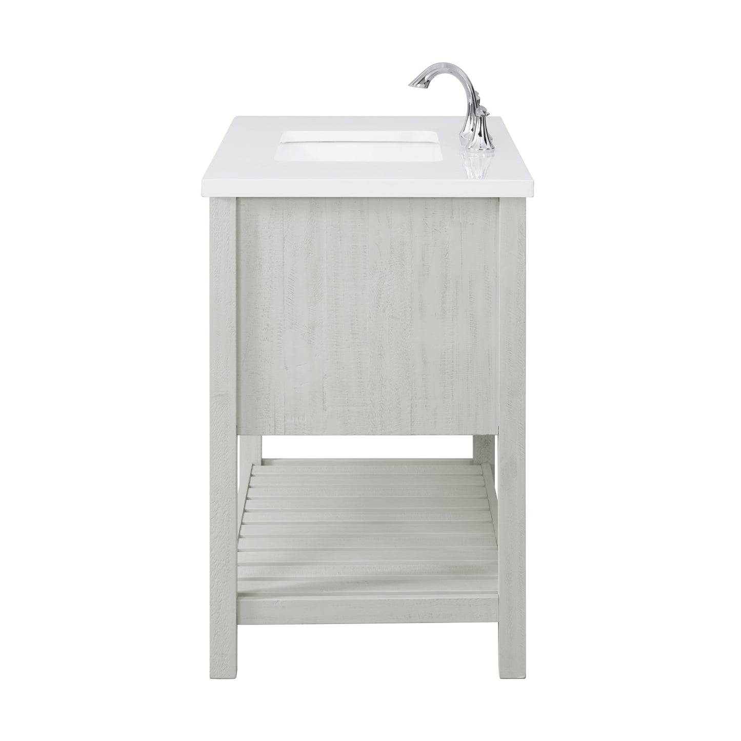 Meuble-lavabo simple Monterey 37 Farmhouse avec plan de travail