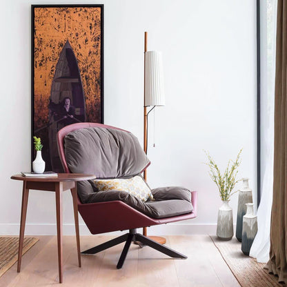 Vases bouteilles en métal à effet ombré multicolore (lot de 3)