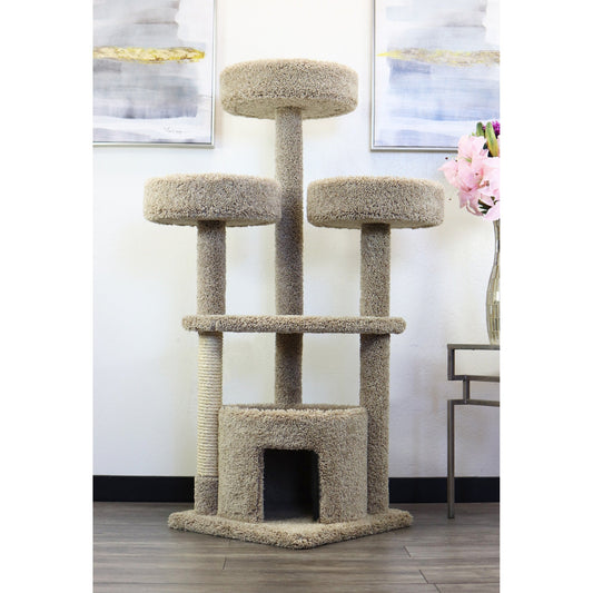 Nouveaux condos pour chats, grande maison pour chats