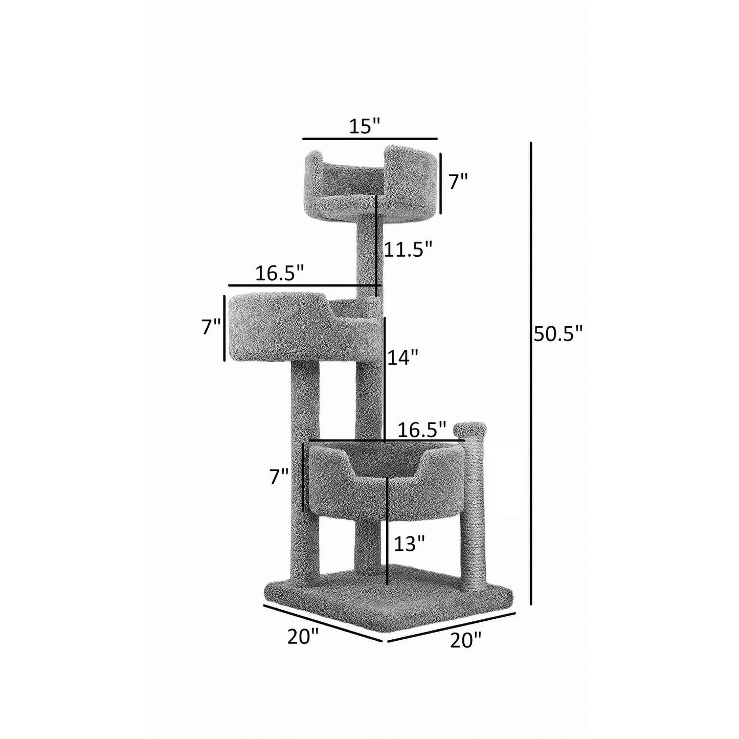 Nouveaux condos pour chats en bois et en moquette, arbres à chats pour grands chats