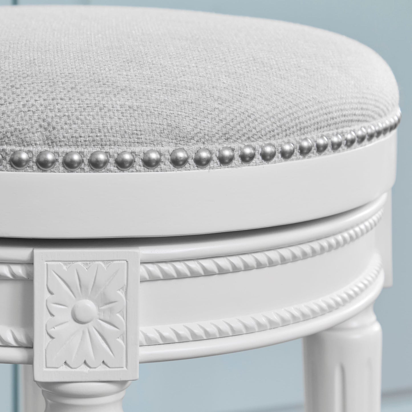 Tabouret de bar pivotant sans dossier Chapman de New Ridge Home Goods, hauteur comptoir, 66 cm (26 pouces)