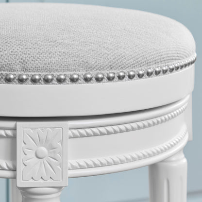 Tabouret de bar pivotant sans dossier Chapman de New Ridge Home Goods, hauteur comptoir, 66 cm (26 pouces)