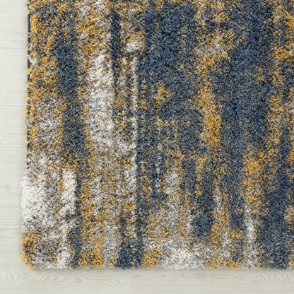 Noori Rug Lux Madison Tapis à poils longs abstrait 5,1 cm